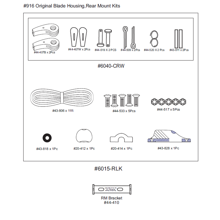SmartTrack Roderhuvud Original, Aktermontage-Kajaksidan