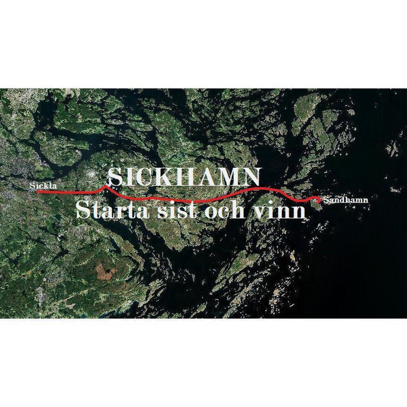 Startplats på tävlingen Sickhamn 2023-Kajaksidan