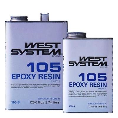 West System 105 Epoxi med långsam härdare, 1.2kg-Kajaksidan